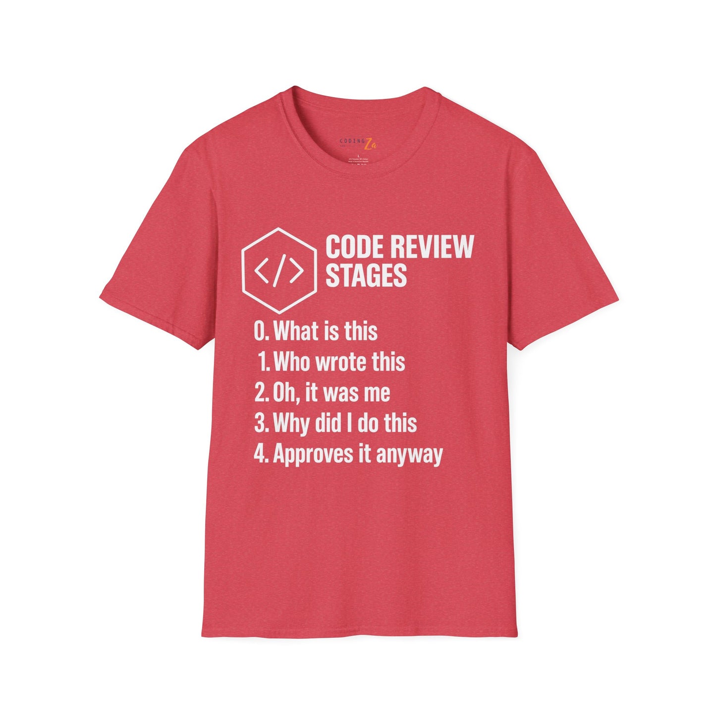 Code Review Stages Unisex T-Shirt