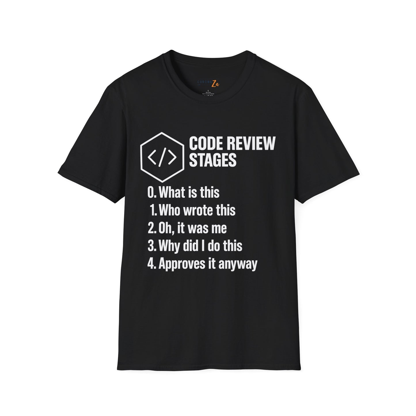 Code Review Stages Unisex T-Shirt