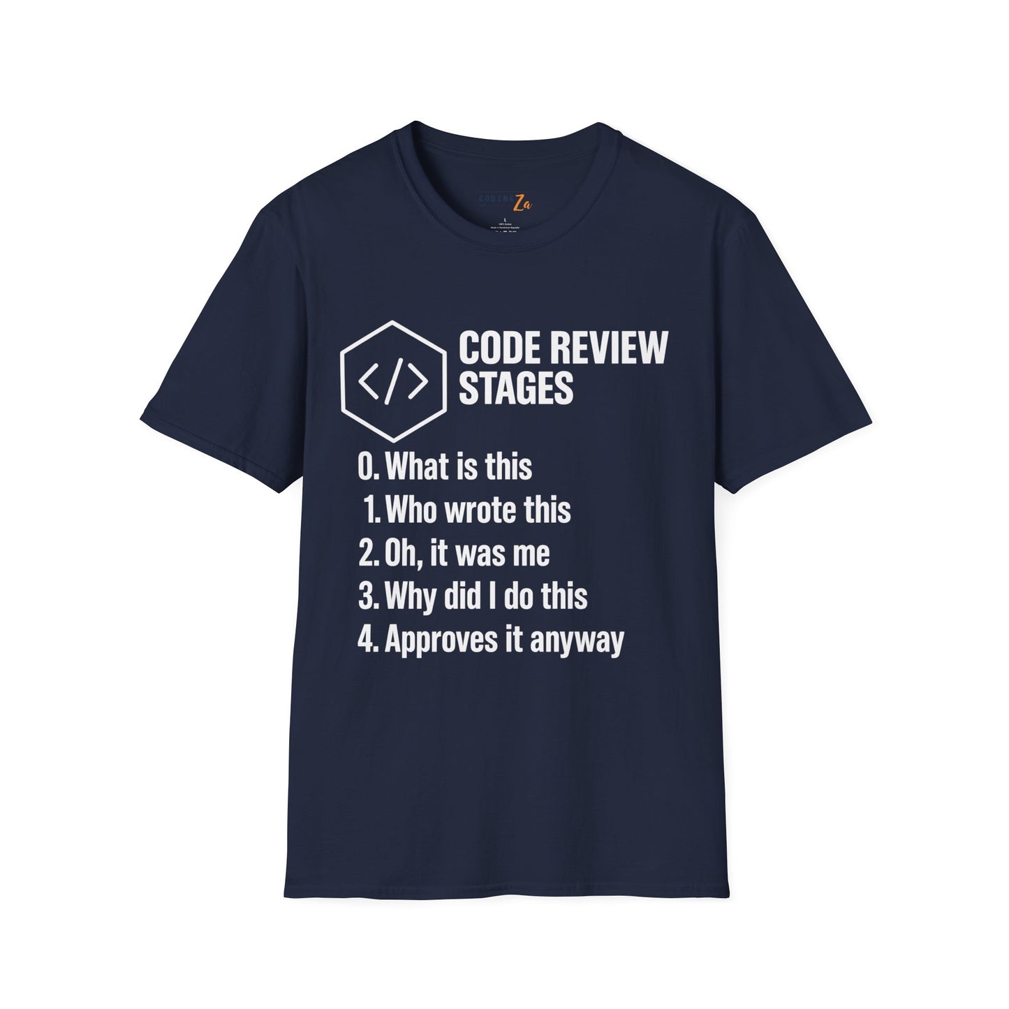 Code Review Stages Unisex T-Shirt