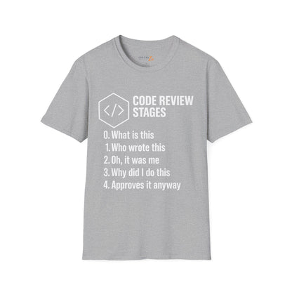 Code Review Stages Unisex T-Shirt