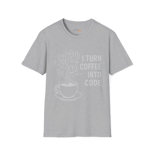 I Turn Coffee Into Code Unisex T-Shirt