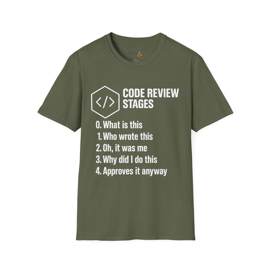 Code Review Stages Unisex T-Shirt